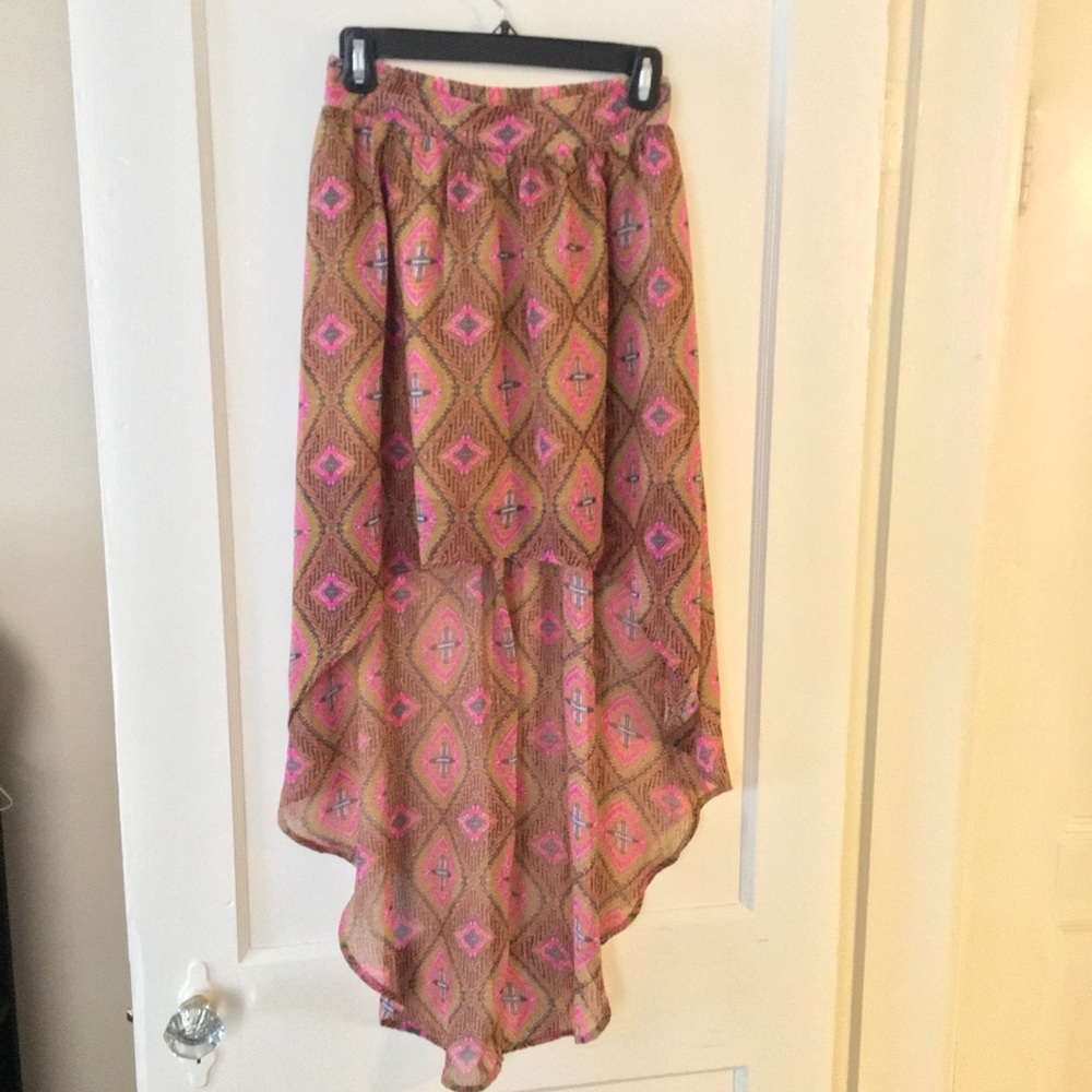 Flowy Hi-Lo skirt